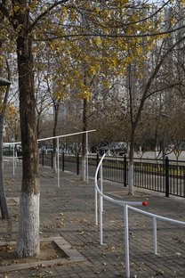 TEMP designs Runner’s Station in Beijing Olympic Park

