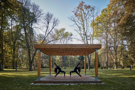 Yogapoints, sports placemaking by Studio KLAR
