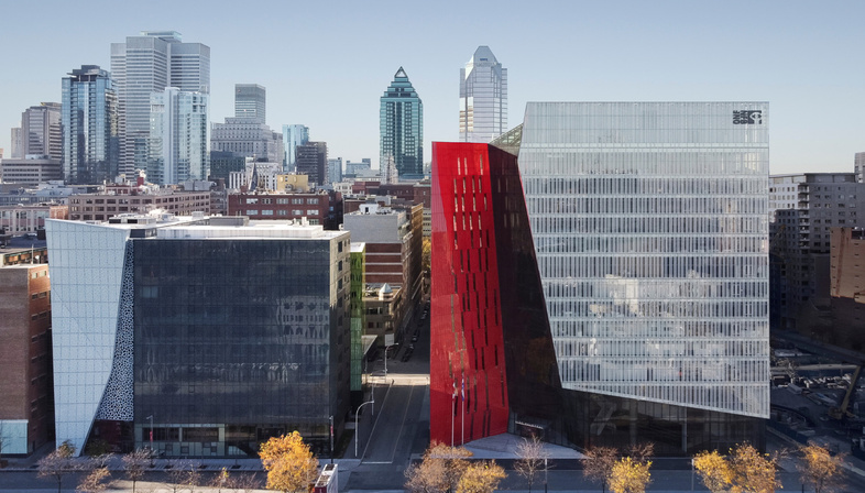 Îlot Balmoral, sustainable creative building in Montreal designed by Provencher_Roy

