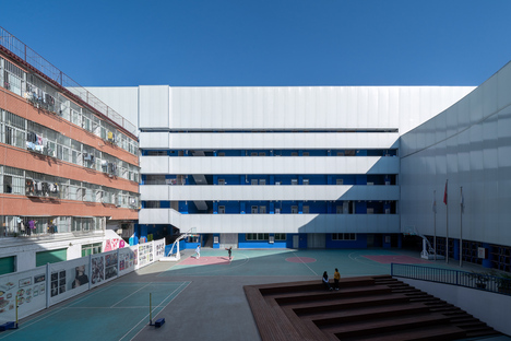 Various Associates and a blue and white Art High School in Shenzhen

