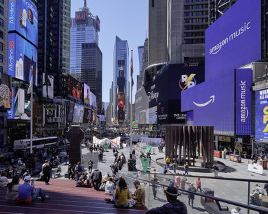 CLB Architects, FILTER sustainable pavilion in Times Square
