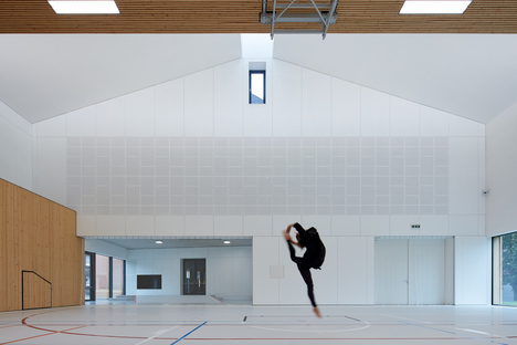 Sports hall designed by CONSEQUENCE FORMA

