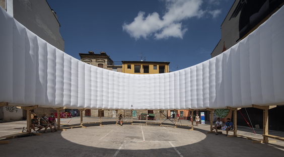 Urban activation with AIR SQUARE by KOGAA and Kubíček Visionair
