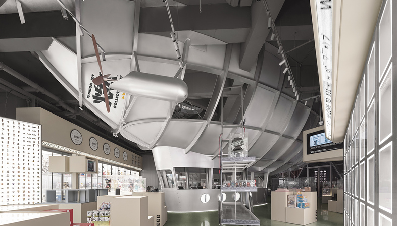 Retro-futurism for X11, a toy store by TOMO Design
