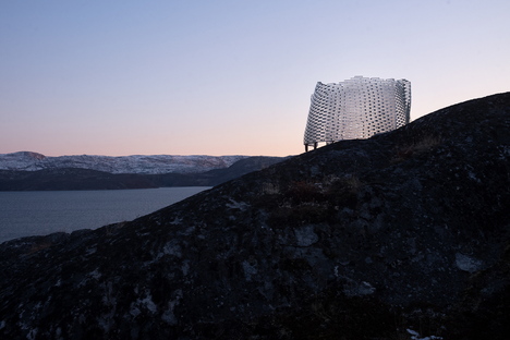 Konstantin Ikonomidis designs glass pavilion in Greenland

