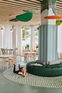 Interior design by Fyra for a kindergarten in Helsinki

