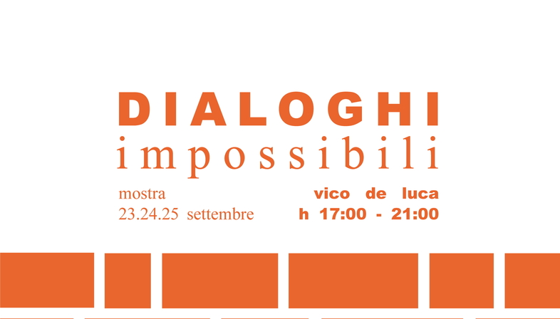 Impossible Dialogues, a project by Claudia Storelli
