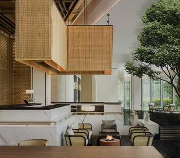 CCD creates the interior design of the Mumian Chengdu Dong'an Lake Hotel
