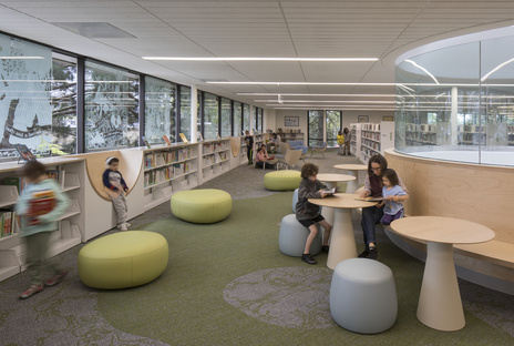Hacker Architects renovate Salem Public Library
