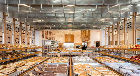 Mi Pan, a bakery designed by Concentrico in Mexico City
