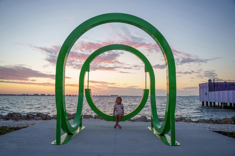 Art as an activator in the new Bay Park in Sarasota, Florida
