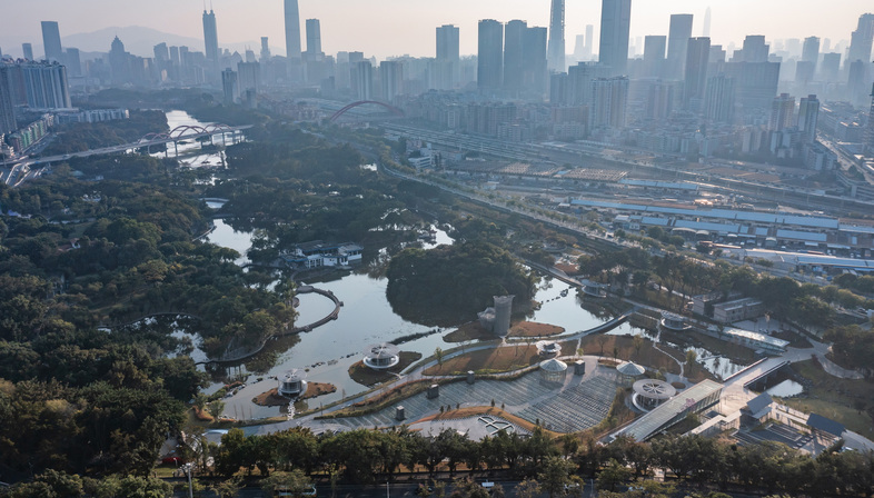NODE Architecture & Urbanism (NODE) designs the Shenzhen Lotus Water Culture Base
