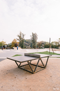 U / U Studio designs Řeporyje Skatepark in Prague
