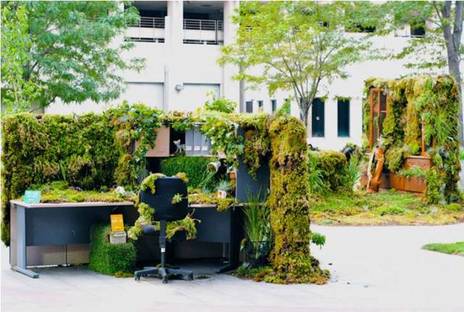 Natural Systems Domination installation urges office workers to venture outdoors