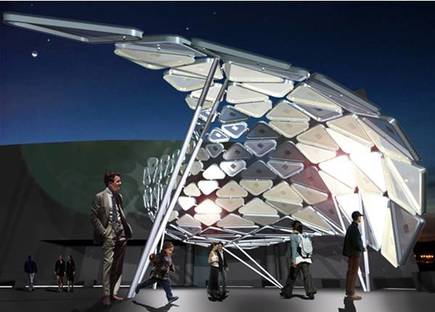 Solar Shift, an interactive light installation powered by clean energy