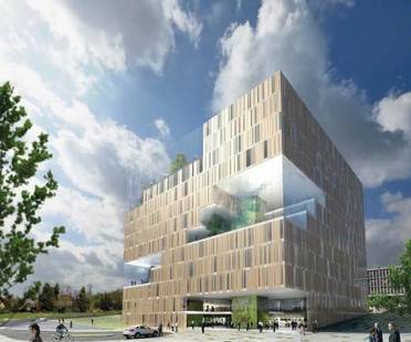 EcoCube, a mixed-use building for Oslo