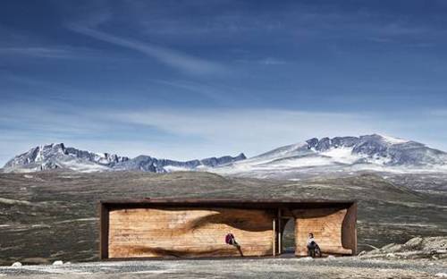 Snøhetta: Wild Reindeer Centre Pavilion in Norway
