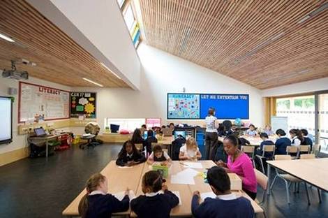 St Luke's elementary school by Architype is the first BREEAM Excellent Primary School in Britain
