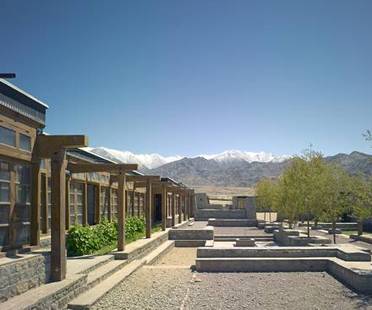 Award-winning sustainable architecture in Ladakh: Druk White Lotus School.
