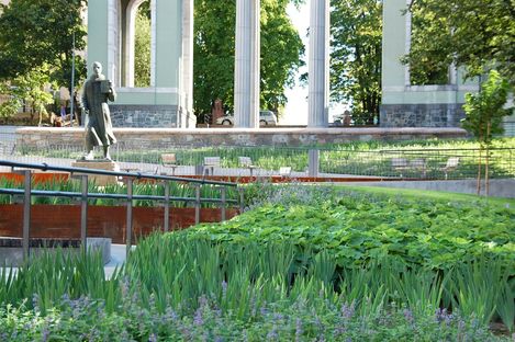 Landscaping in the centre of Oslo: Schandorff Square, Østengen & Bergo AS
