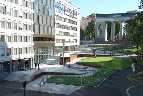 Landscaping in the centre of Oslo: Schandorff Square, Østengen & Bergo AS

