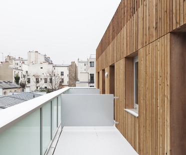 Crystal Box, first housing project built as part of the City of Paris Climate Plan.
