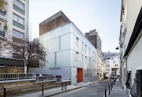 Crystal Box, first housing project built as part of the City of Paris Climate Plan.
