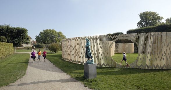 A magical pavilion in Copenhagen.
