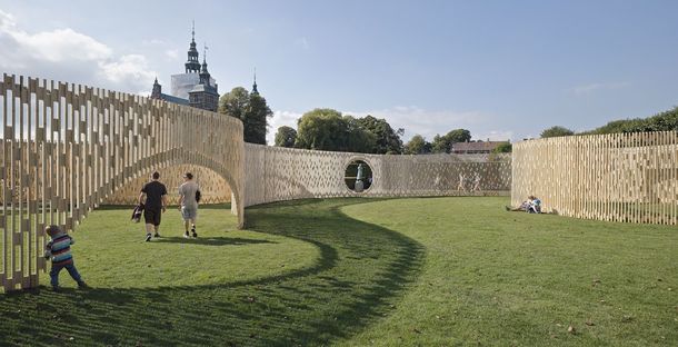 A magical pavilion in Copenhagen.
