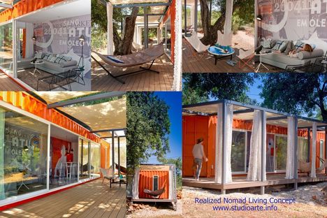 Living on the move. Nomad Living by Studio ARTE.
