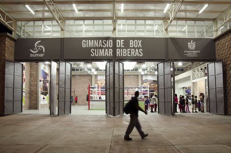 Architecture and sport: A boxing gym in Chihuahua, Mexico.
