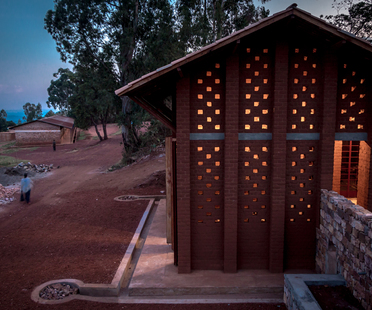 Designing with local resources: Library in Muyinga, Burundi.
