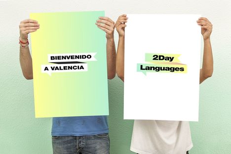 Language school in Valencia. Project by Masquespacio.
