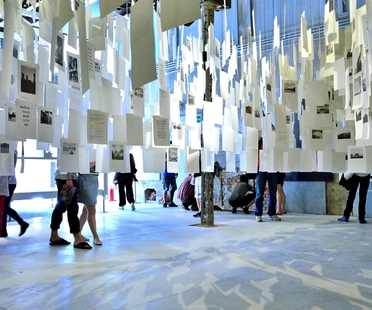 #floornaturelive at the 2014 Biennale in Venice. Latvian pavilion: Unwritten.
