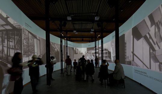 Floornaturelive at the Venice Biennale. Mexican pavilion.
