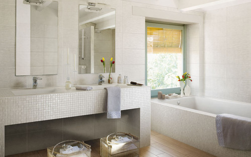 Ideas for floor and wall coverings in the bathroom
