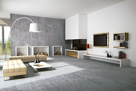 Porcelain surfaces underlining contrasts and combinations 

