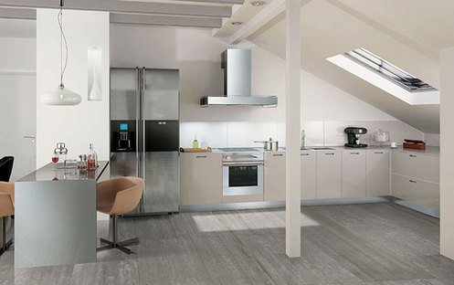 Creating contemporary spaces with Stonepeak porcelain tiles
