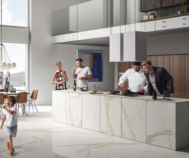 The SapienStone kitchen top: the ideal surface for the home and restaurants 

