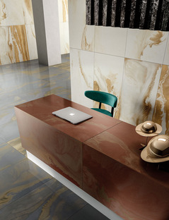 Cosmic Marble and Metal Perf surfaces: unbridled creativity and imagination 
