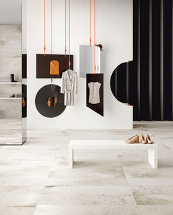 Magneto: the Fiandre collection for metropolitan and industrial-style spaces 
