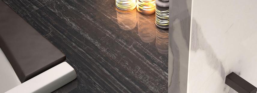 The elegance and charm of dark surfaces: Maxfine FMG marble