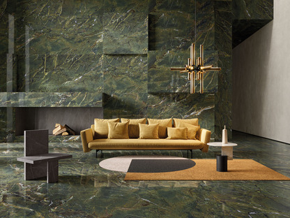 Customising spaces with maxi-slabs: the new Ultra Ariostea collections
