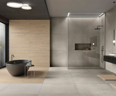 Ariostea Next: concrete and resin designed for contemporary style