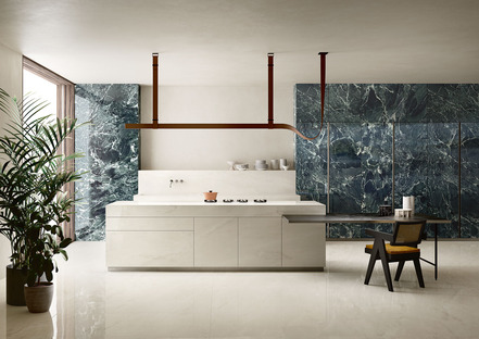 New Maximum marbles: versatile spaces and custom-designed furnishings 
