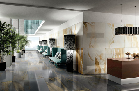Cosmic Marble: warm, bright spaces for design in 2021
