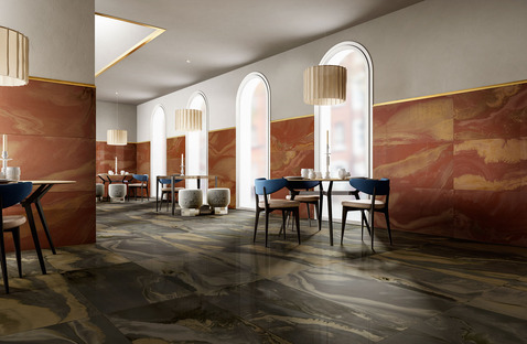 Cosmic Marble: warm, bright spaces for design in 2021
