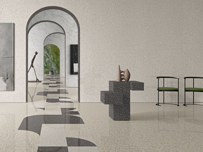 The ancient art of Venetian terrazzo flooring: Ariostea’s Accademia surfaces
