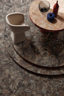 New ceramic covering solutions: natural decoration with minerals
