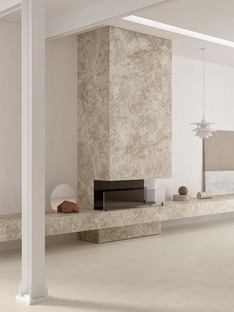 Versatile mix and match surfaces: the neutral colours of Ariostea Ultra Marmi 
